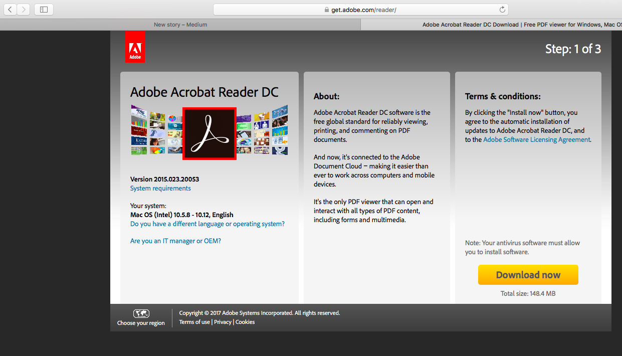 adobe acrobat reader download for mac